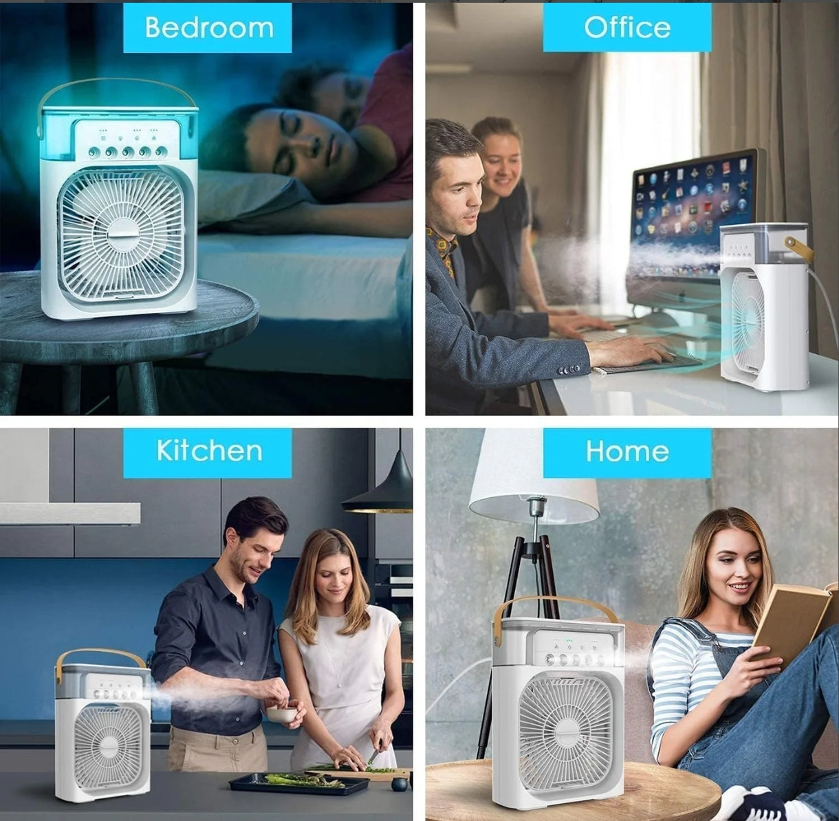 Portable Mini AC Cooler – Instant Personal Cooling 🎁 limited time offer order now