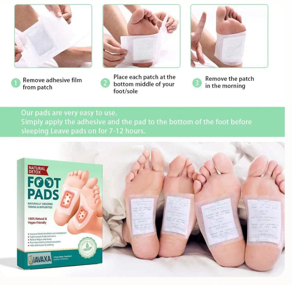 Premium Detox Foot Patches (Pack of 10): Buy1 Get1 Free 4.6 (260 reviews)