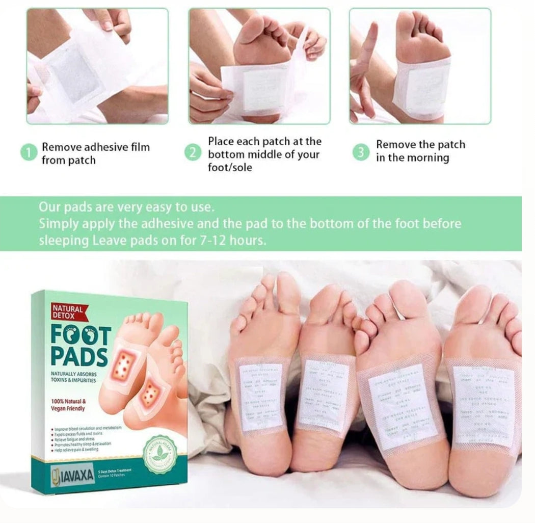 Premium Detox Foot Patches (Pack of 10): Buy1 Get1 Free 4.6 (260 reviews)