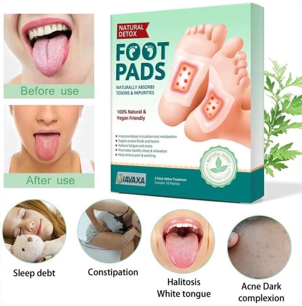 Premium Detox Foot Patches (Pack of 10): Buy1 Get1 Free 4.6 (260 reviews)