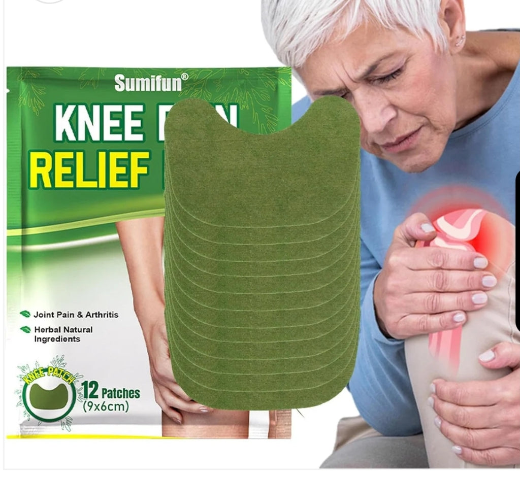 Knee Pain Relief Patch, Warming Herbal Plaster Pain Patches