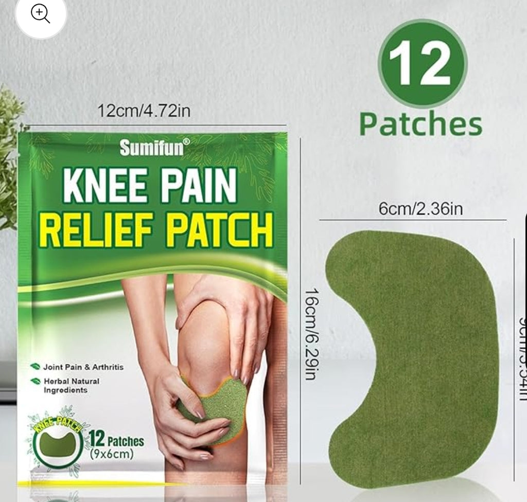 Knee Pain Relief Patch, Warming Herbal Plaster Pain Patches